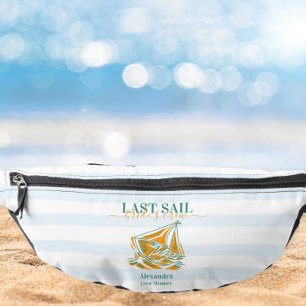Last Sail Before the Veil Bachelorette Party Fanny Pack