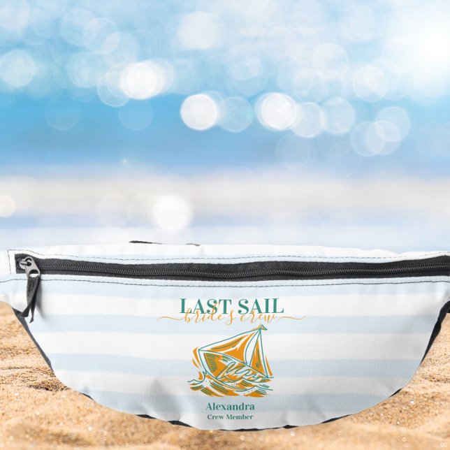 Last Sail Before the Veil Bachelorette Party  Fanny Pack (Creator Uploaded)