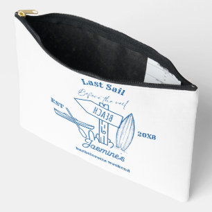 Last sail Before The veil Bachelorette weekend Accessory Pouch