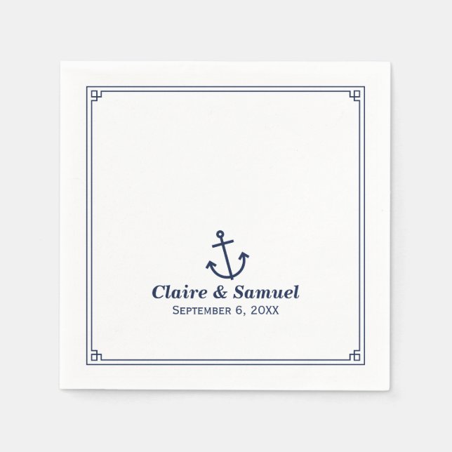 Last Sail Paper Napkins (Front)