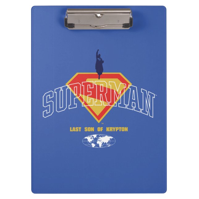 Last Son of Krypton Emblem Clipboard (Front)