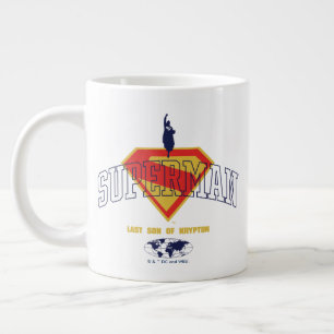 Last Son of Krypton Emblem Giant Coffee Mug