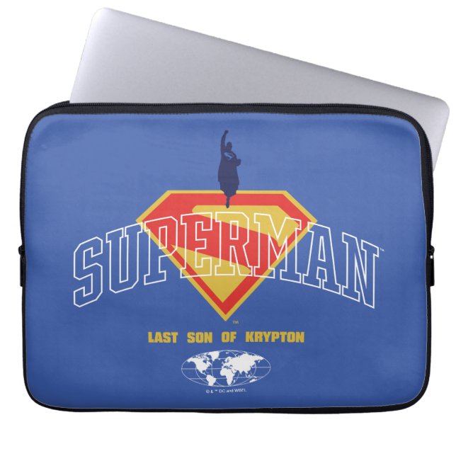 Last Son of Krypton Emblem Laptop Sleeve (Front)