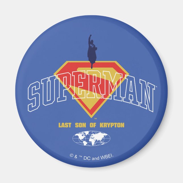 Last Son of Krypton Emblem Magnet (Front)