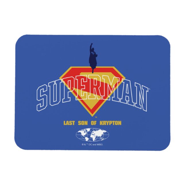 Last Son of Krypton Emblem Magnet (Horizontal)