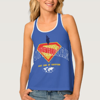 Last Son of Krypton Emblem Tank Top