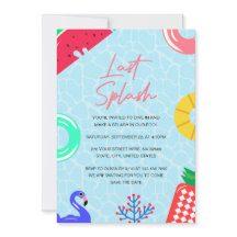 Last Splash Spinster Bachelorette Party