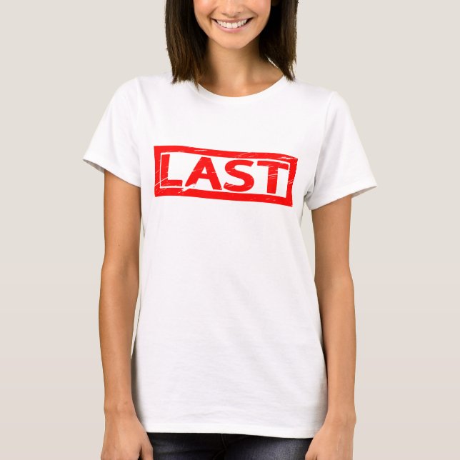 Last Stamp T-Shirt (Front)