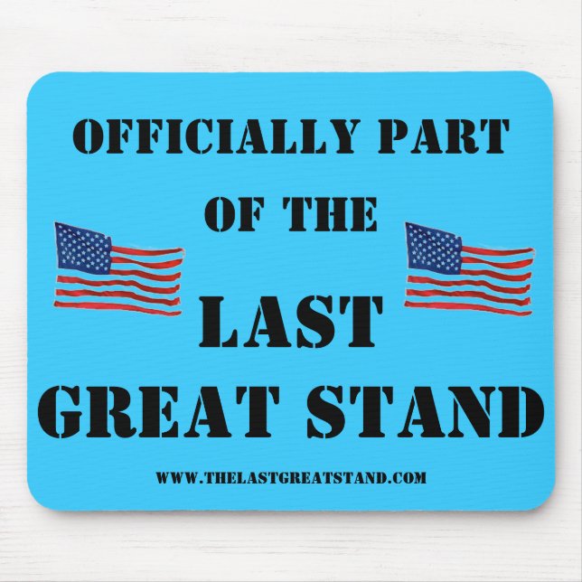 Last Stand Mouse Pad (Front)