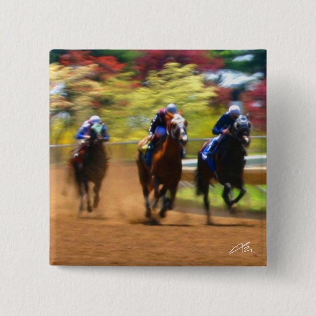 Last Stretch (Button) Button (Front)