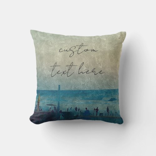 _last summer_ digital effects paint photography  outdoor pillow