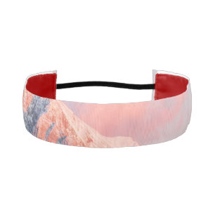 Last sun light on mountain Storžič, Slovenia Athletic Headband