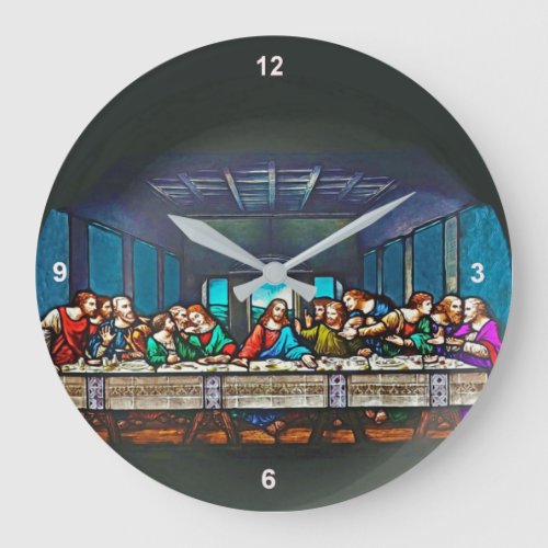 Last Supper Acrylic Wall Clock