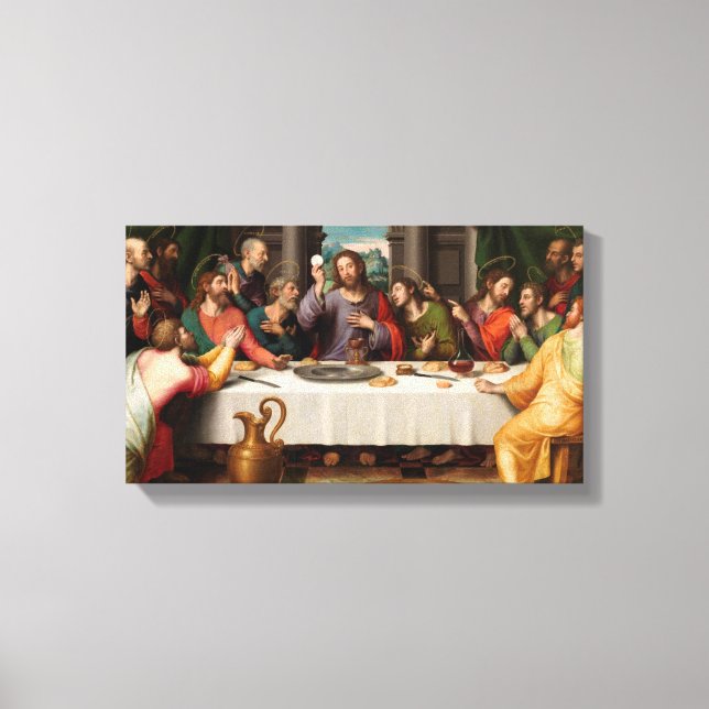 Last Supper Canvas Print (Front)