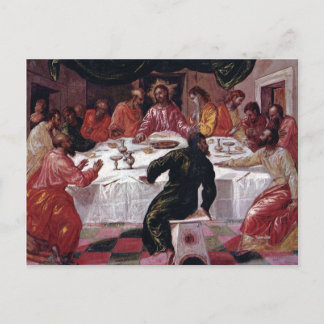 Last Supper - El Greco - c1595 Postcard