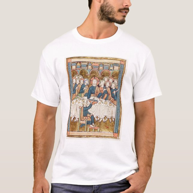 Last Supper, from 'Psautier a l'Usage de Paris T-Shirt (Front)