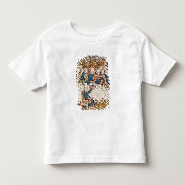 Last Supper, from 'Psautier a l'Usage de Paris Toddler T-shirt (Front)
