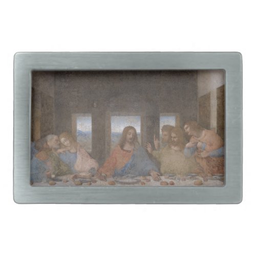 Last Supper Leonardo Da Vinci Painting Belt Buckle