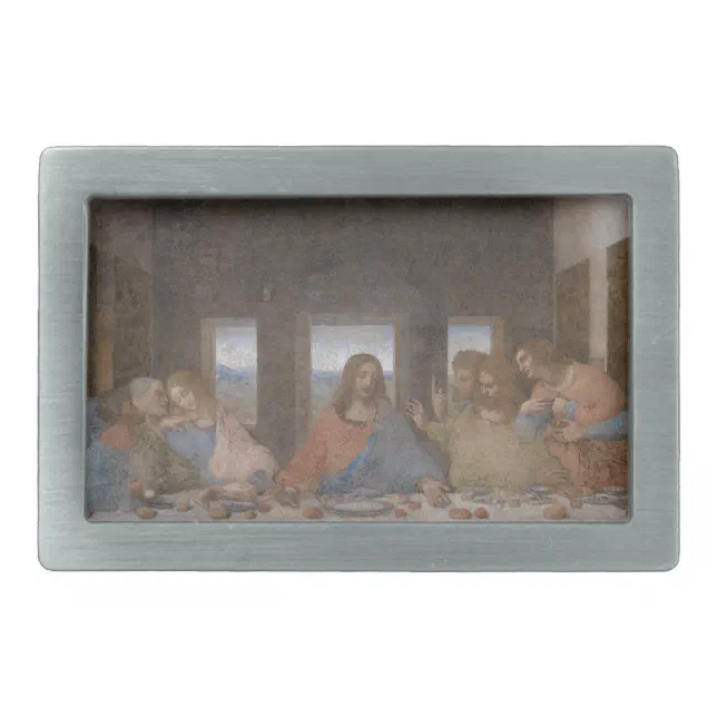 Last Supper Leonardo Da Vinci Painting Belt Buckle | Zazzle