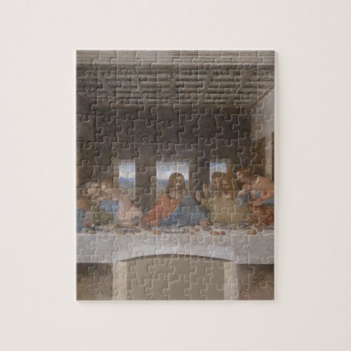 Last Supper Leonardo Da Vinci Painting Jigsaw Puzzle