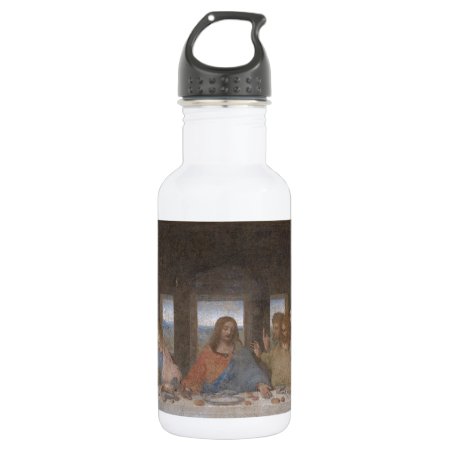 Last Supper Leonardo Da Vinci Painting Water Bottle