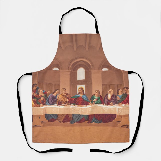 Last Supper of Jesus Christ Apron (Front)