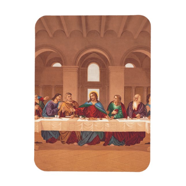 Last Supper of Jesus Christ Magnet (Vertical)