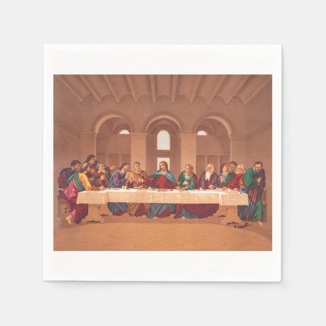 Last Supper of Jesus Christ Napkins (Front)
