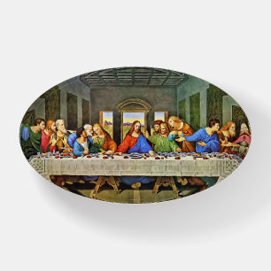 LAST SUPPER OVAL PAPERWEIGHT