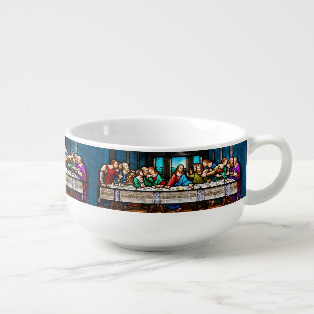Last Supper Soup Mug (Left)