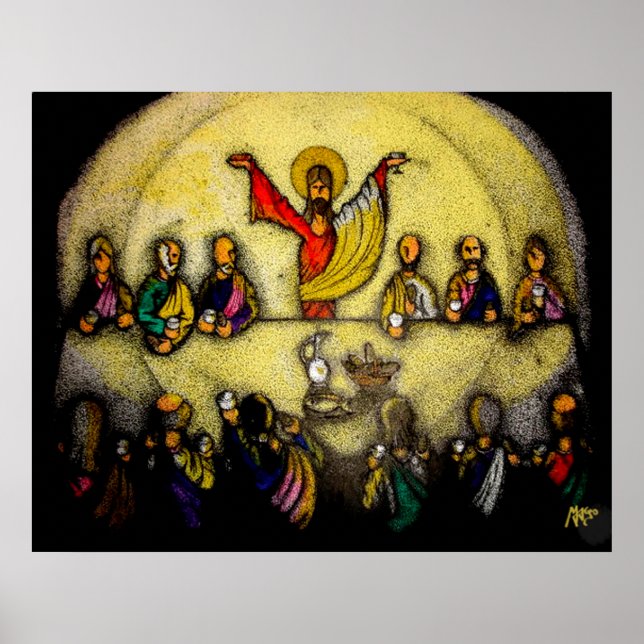 Last Supper / Ultima cena Poster (Front)