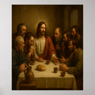 Last Supper with Jesus™ LDS Wall Art