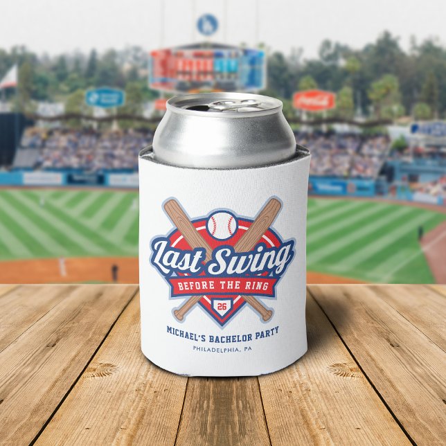 Last Swing Before the Ring Baseball Can Cooler (Creator Uploaded)