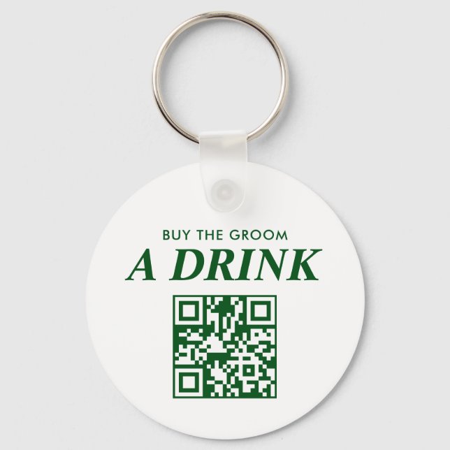 Last Swing Before the Ring Golf Bachelor Keychain (Front)