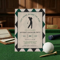 Last Swing Before the Ring | Golf Bachelor Party