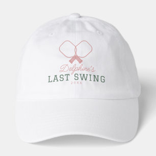 Last Swing Before the Ring Pickleball Bachelorette Hat