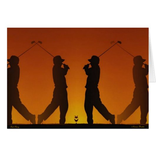 Last Swing Card (Front Horizontal)