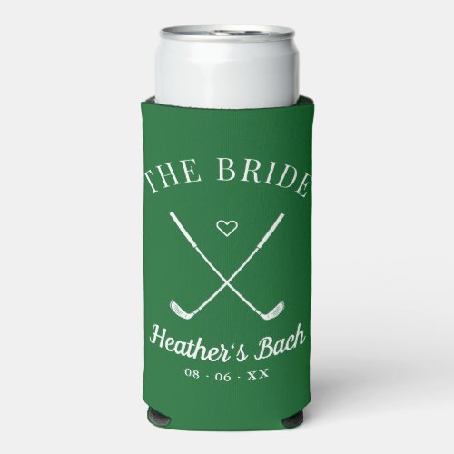 Last Swing Golf Bachelorette Seltzer Can Cooler