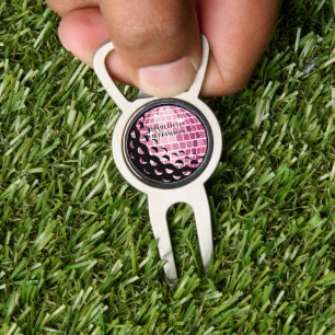 Last Swing Golf Pink Bachelorette  Divot Tool