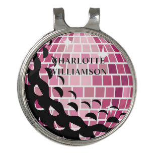 Last Swing Golf Pink Bachelorette  Hat Clip