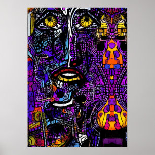 Last Thoughts at the Art Auction - Ken Gage Art Poster