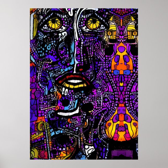 Last Thoughts at the Art Auction - Ken Gage Art Poster (Front)