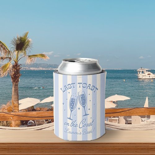 Last Toast At The Coast Bachelorette Party Can Cooler