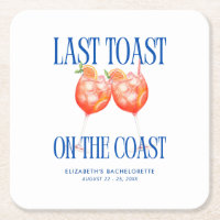 Last Toast on the Coast Aperol Spritz Bachelorette