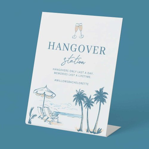 Last Toast on the Coast Bachelorette Hangover Sign