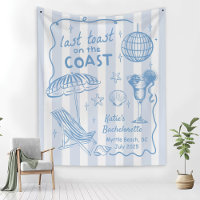 Last Toast On The Coast Bachelorette Party Banner