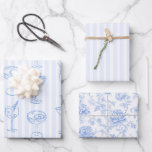 Last Toast On The Coast Bachelorette Party Wrapping Paper Sheets<br><div class="desc">Presenting the 'Last Toast on the Coast Invitation',  a wonderful addition to your coastal-inspired bachelorette party. This invitation is part of our Coastal Blue Bachelorette Suite,  which emanates a sophisticated coastal feel with its striking blue color scheme.</div>