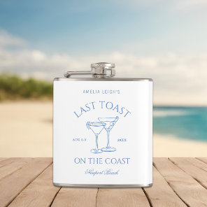 Last Toast on The Coast Bachelorette Weekend Flask