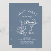 Last Toast On The Coast Bachelorette Weekend