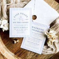 Last Toast On The Coast Bachelorette Weekend